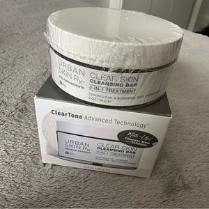 NIB Urban Skin Rx Clear Skin Cleansing Bar 3 in the Treatment 2.0oz